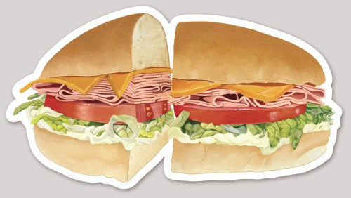 Ham and Cheese Sticker