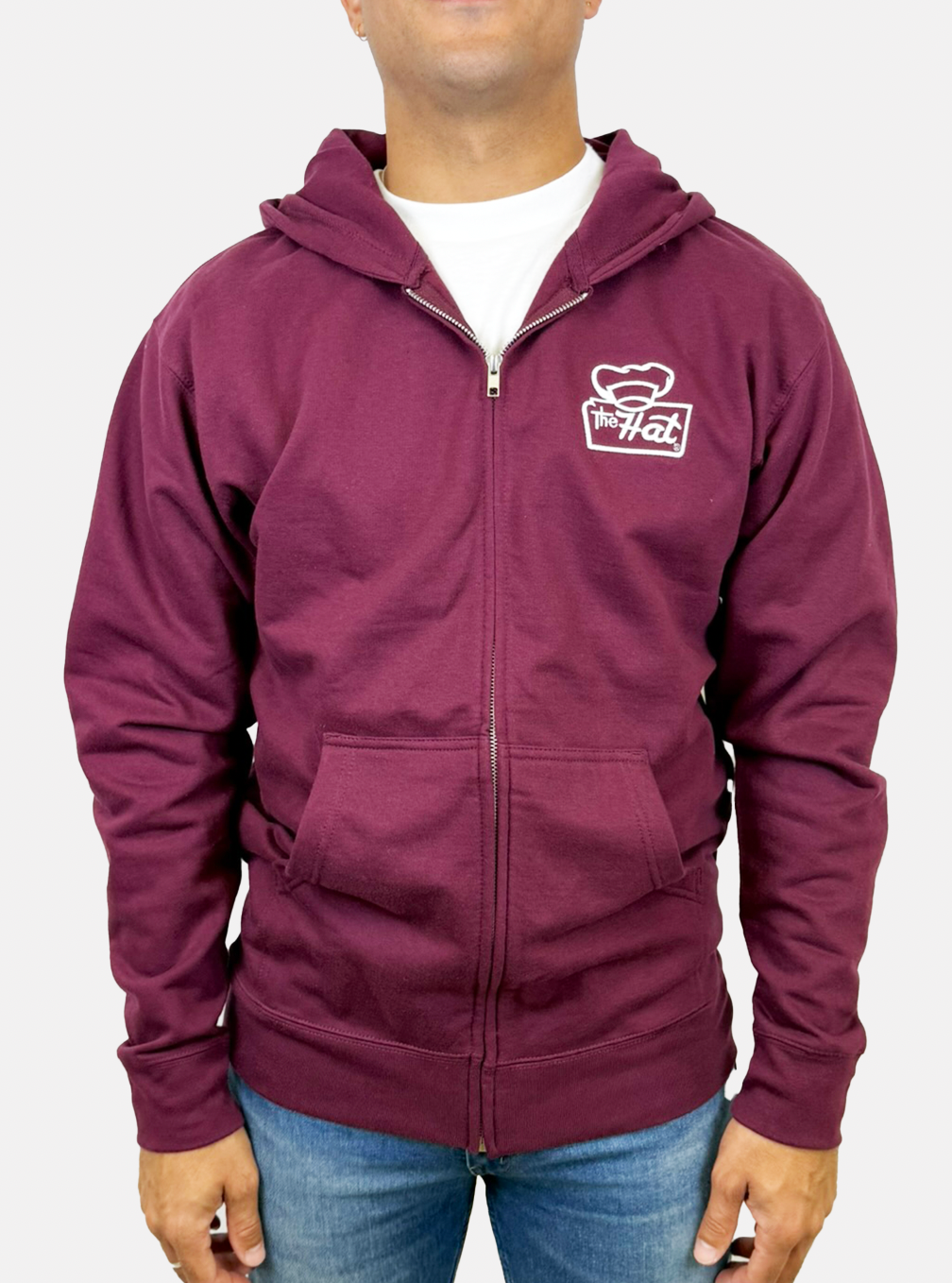 Zip Up Fleece Hoodie