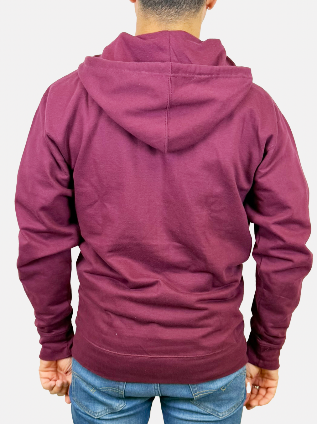 Zip Up Fleece Hoodie