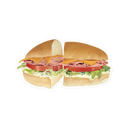 Ham and Cheese Sticker